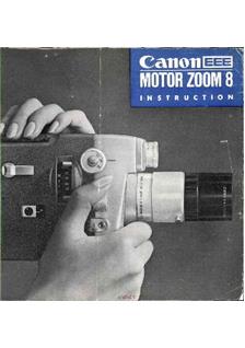 Canon 8 EEE MotorZoom manual. Camera Instructions.